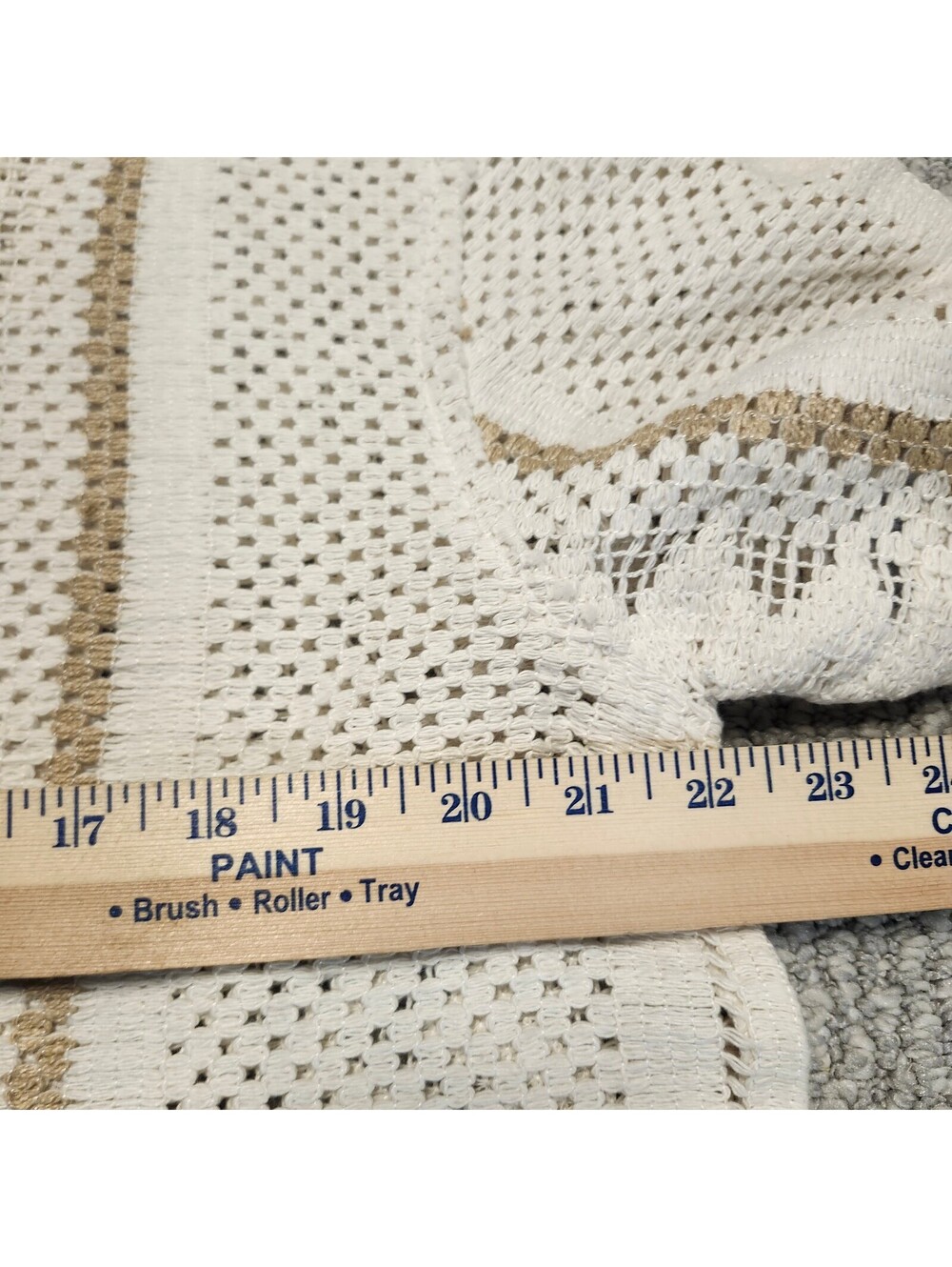 VSTR Cream Knit Short Sleeve Button Front Shirt Size Large NWT - Picture 3 of 7